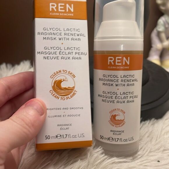 Ren Skincare Glycol Lactic Radiance Renewal Mask BNIB - Picture 4 of 6